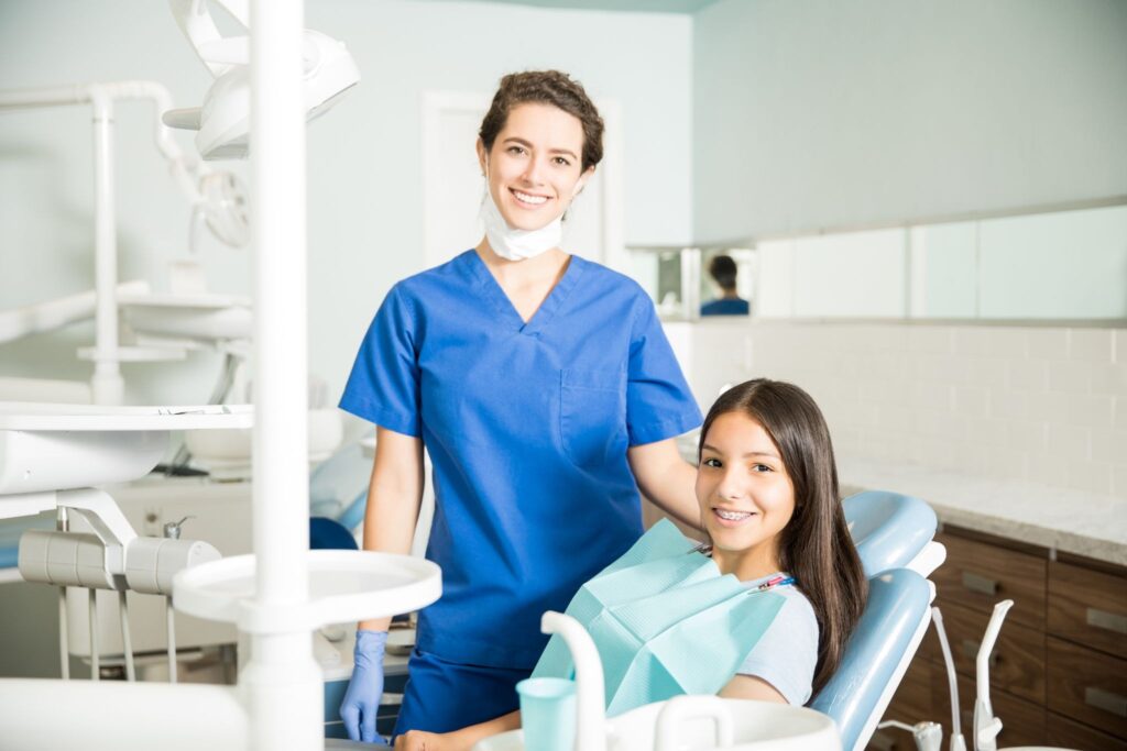 Patient receiving a complex tooth extraction near you with a low tooth extraction cost.